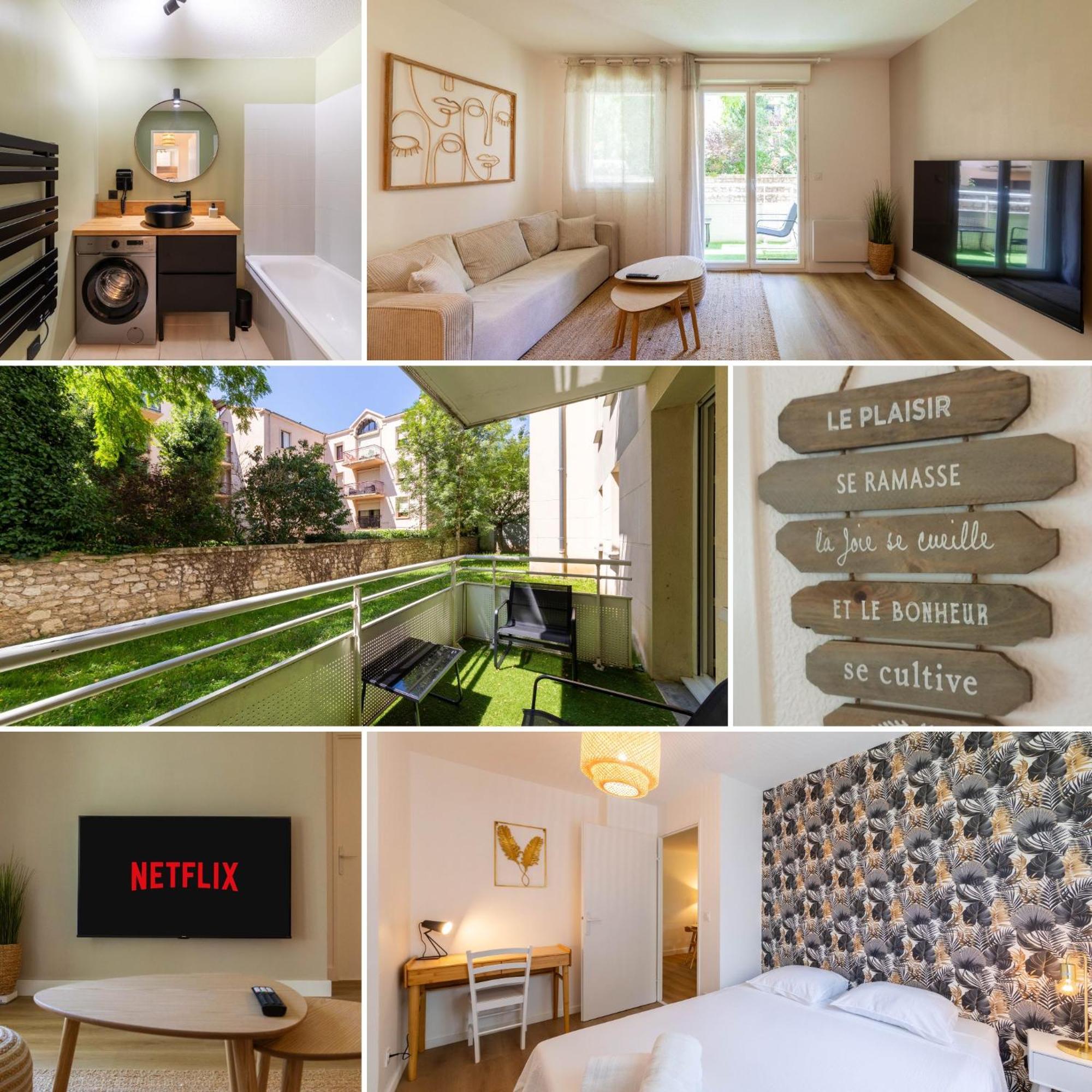 Appartamento Zenitude-T3-Terrasse-Parking Agen Esterno foto